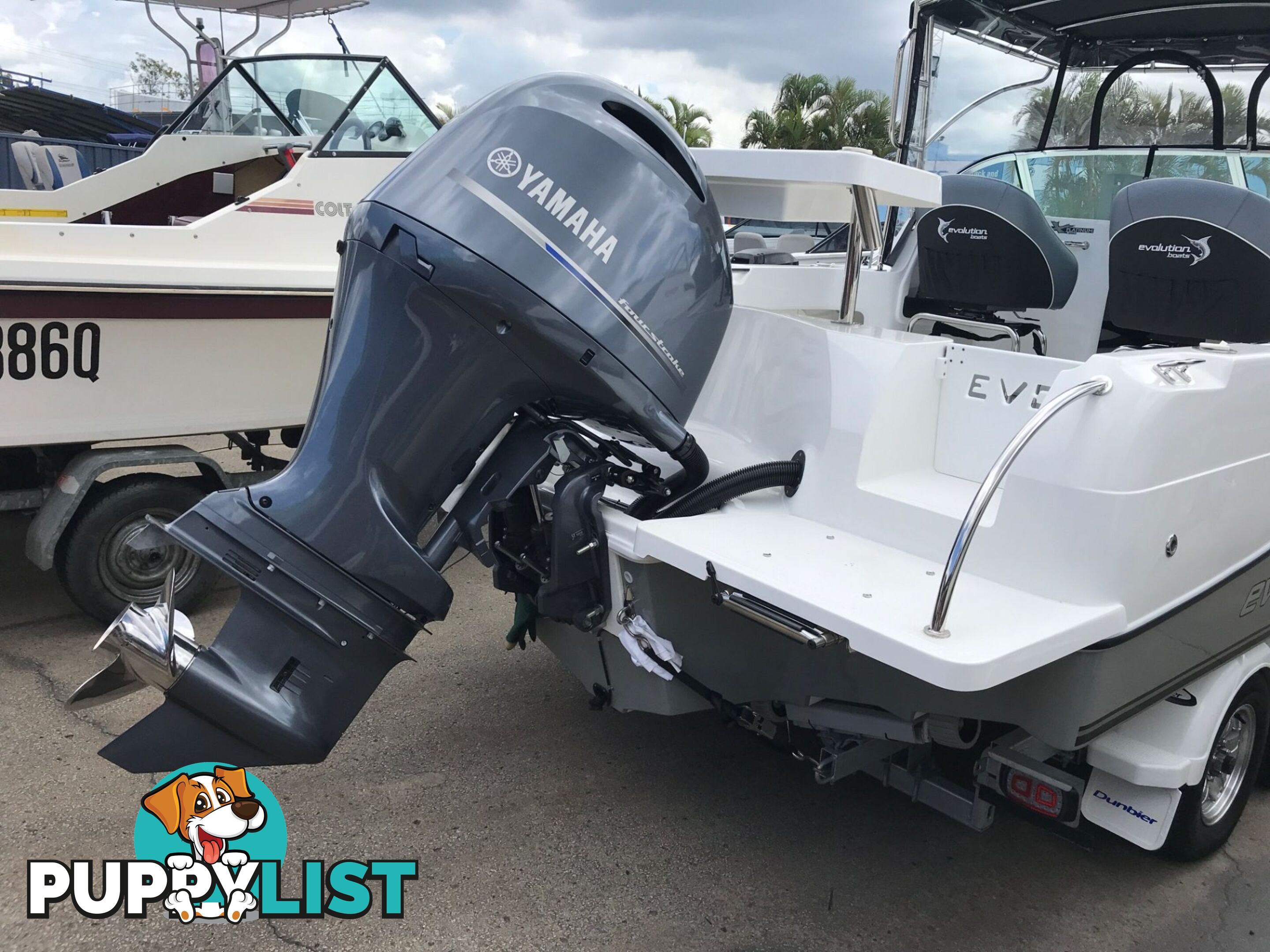 NEW 2024 EVOLUTION 552 SILVER WITH YAMAHA 115HP FOURSTROKE FOR SALE