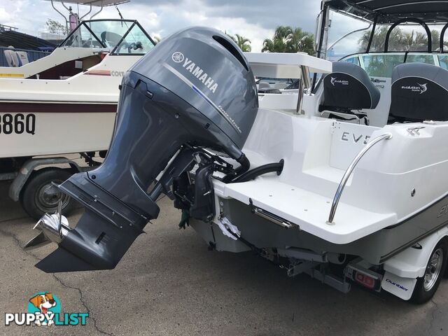 NEW 2024 EVOLUTION 552 SILVER WITH YAMAHA 115HP FOURSTROKE FOR SALE