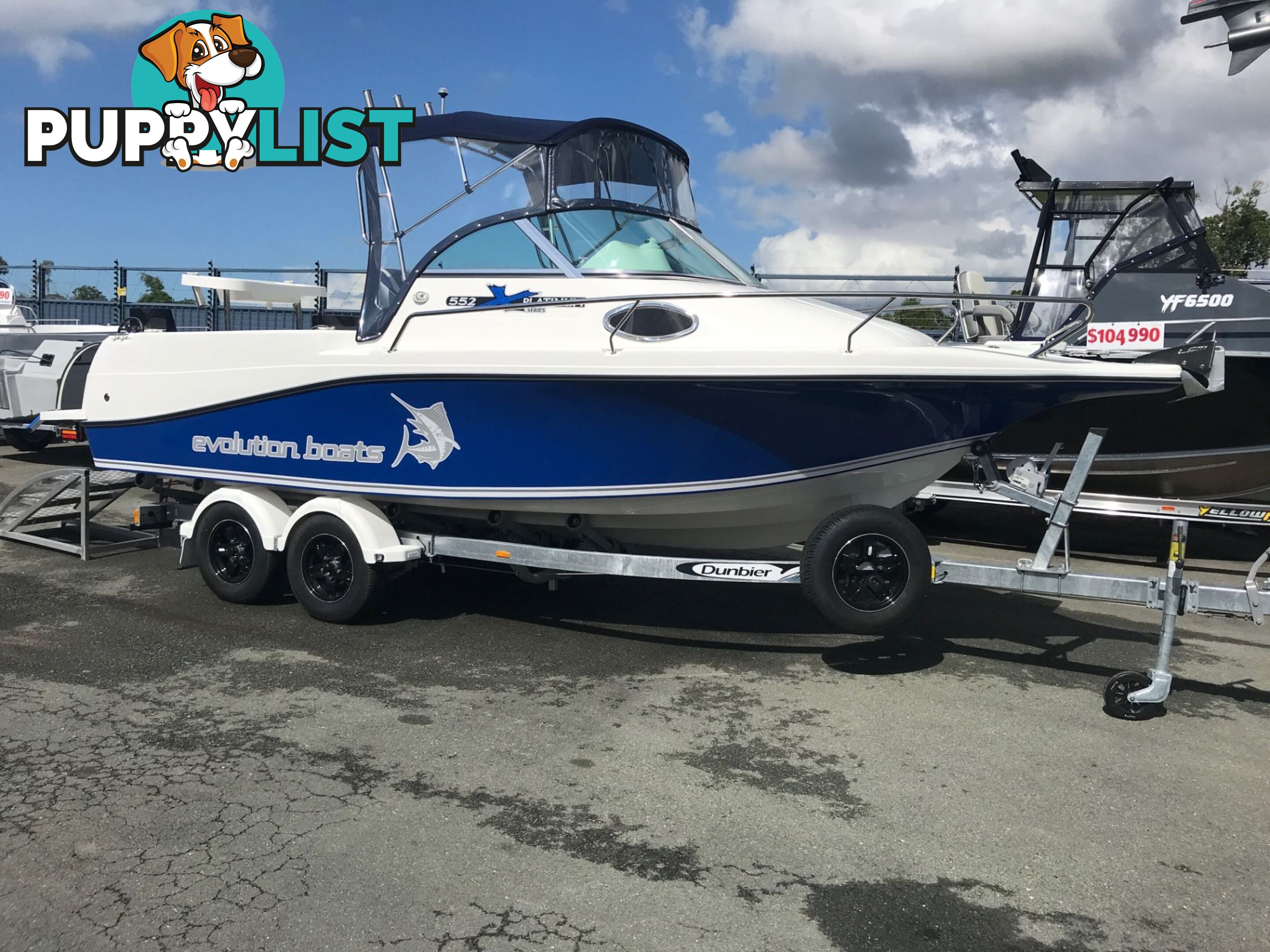 NEW 2024 EVOLUTION 552 SILVER WITH YAMAHA 115HP FOURSTROKE FOR SALE