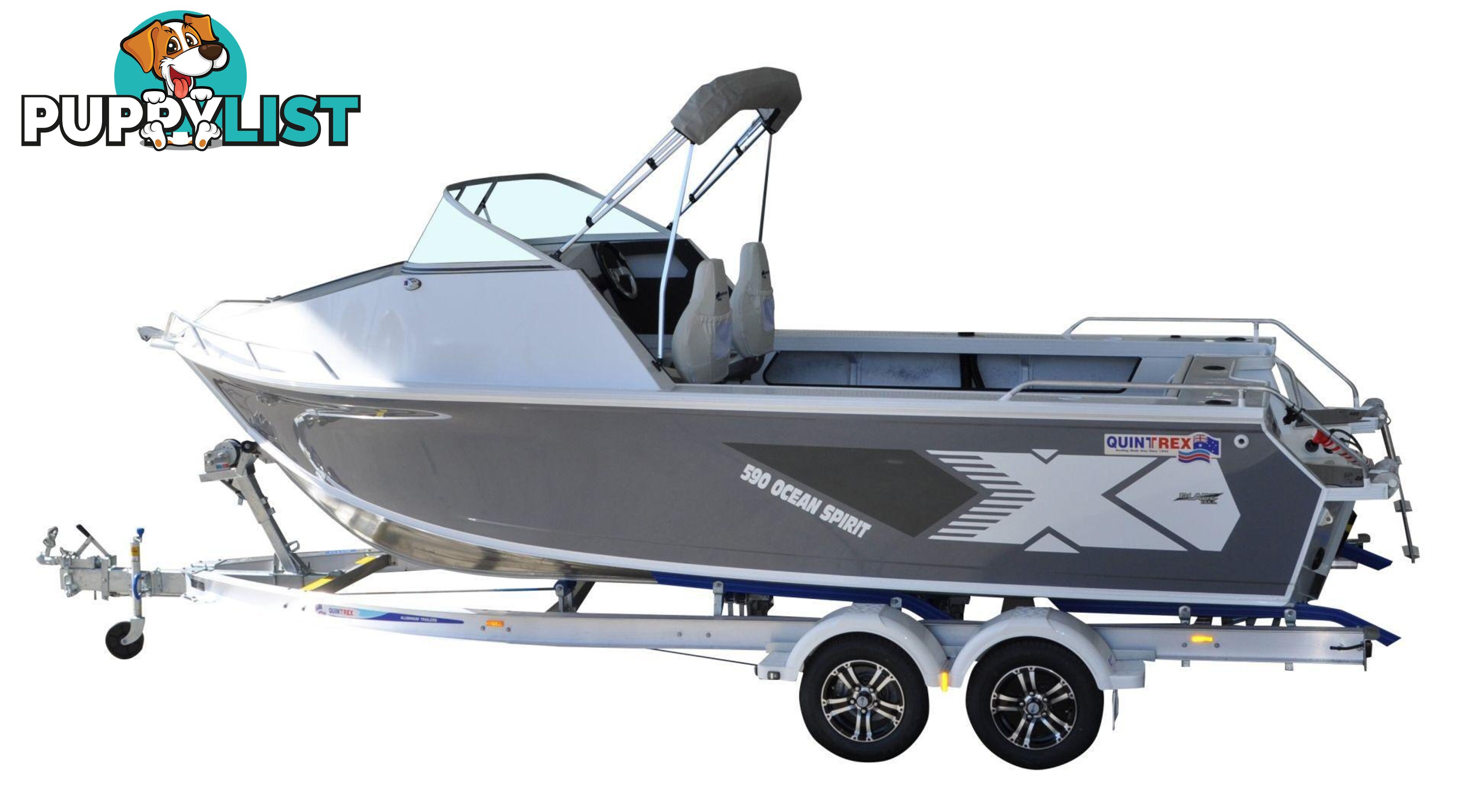 Quintrex 590 Ocean Spirit + Yamaha F150hp 4-Stroke - Pack 3 for sale online prices