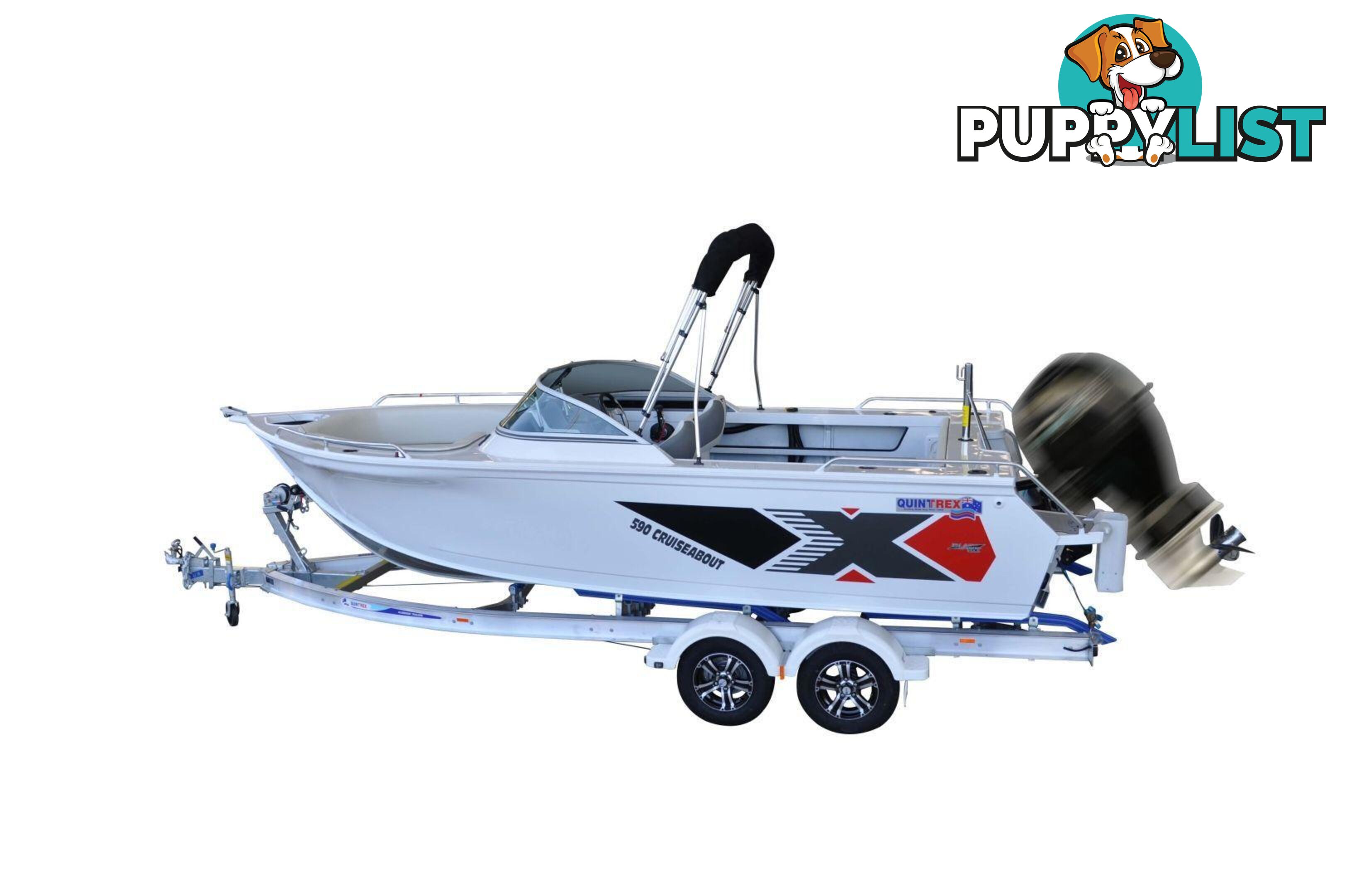 Quintrex 590 Cruiseabout + Yamaha F150hp 4-Stroke - Pack 3 for sale online prices