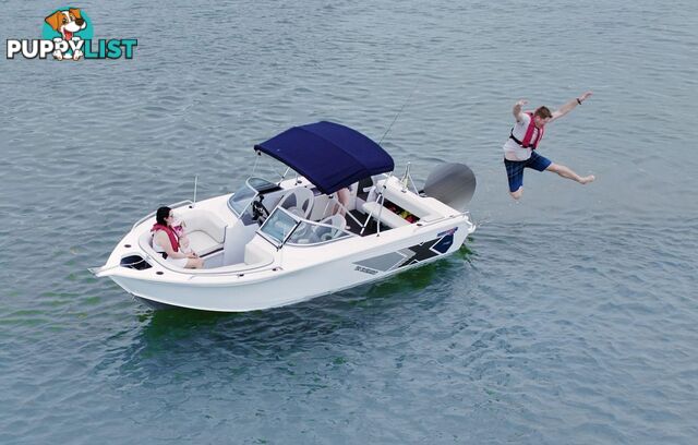 Quintrex 590 Cruiseabout + Yamaha F150hp 4-Stroke - Pack 3 for sale online prices