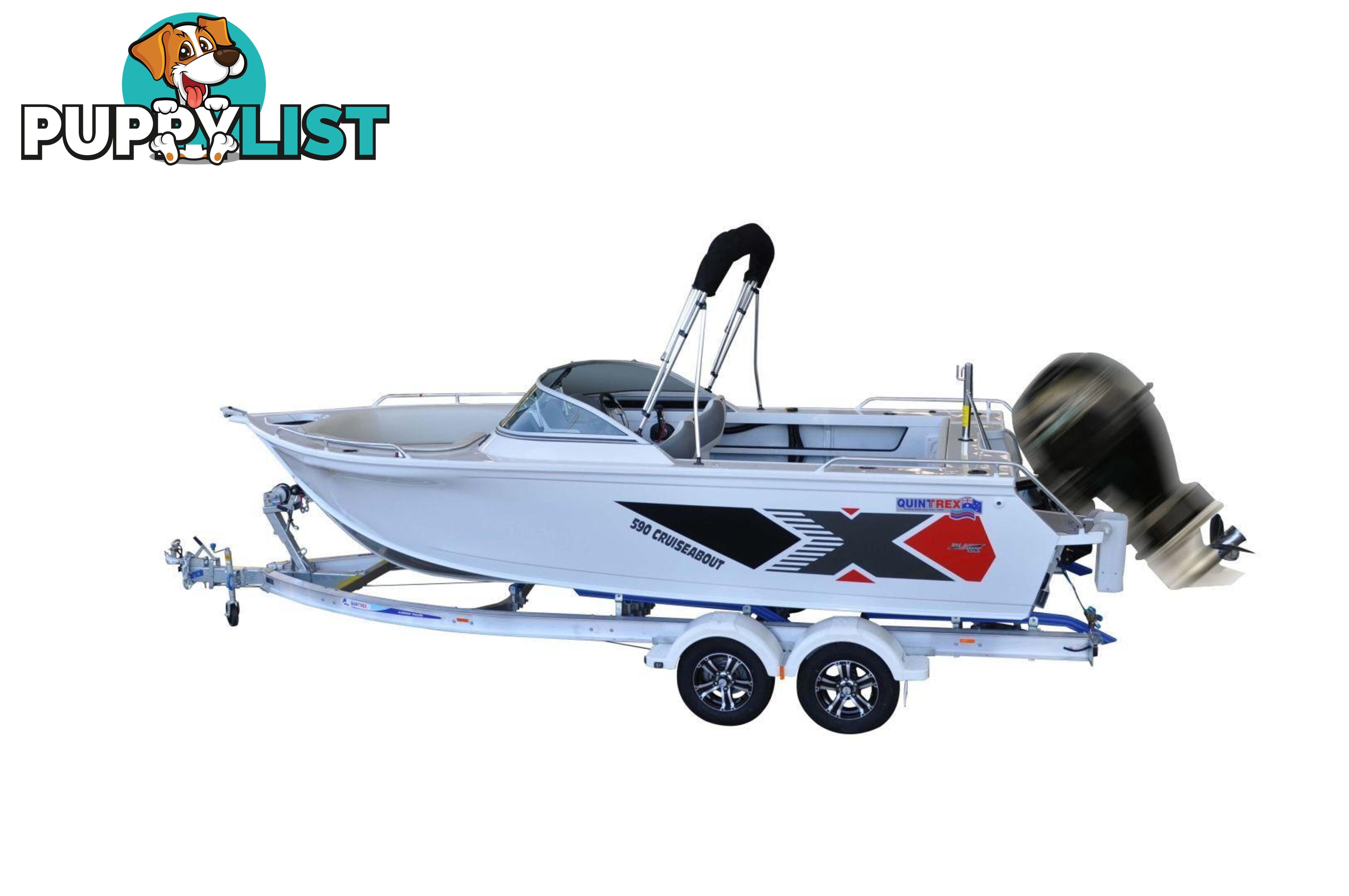 Quintrex 590 Cruiseabout + Yamaha F150hp 4-Stroke - Pack 2 for sale online prices