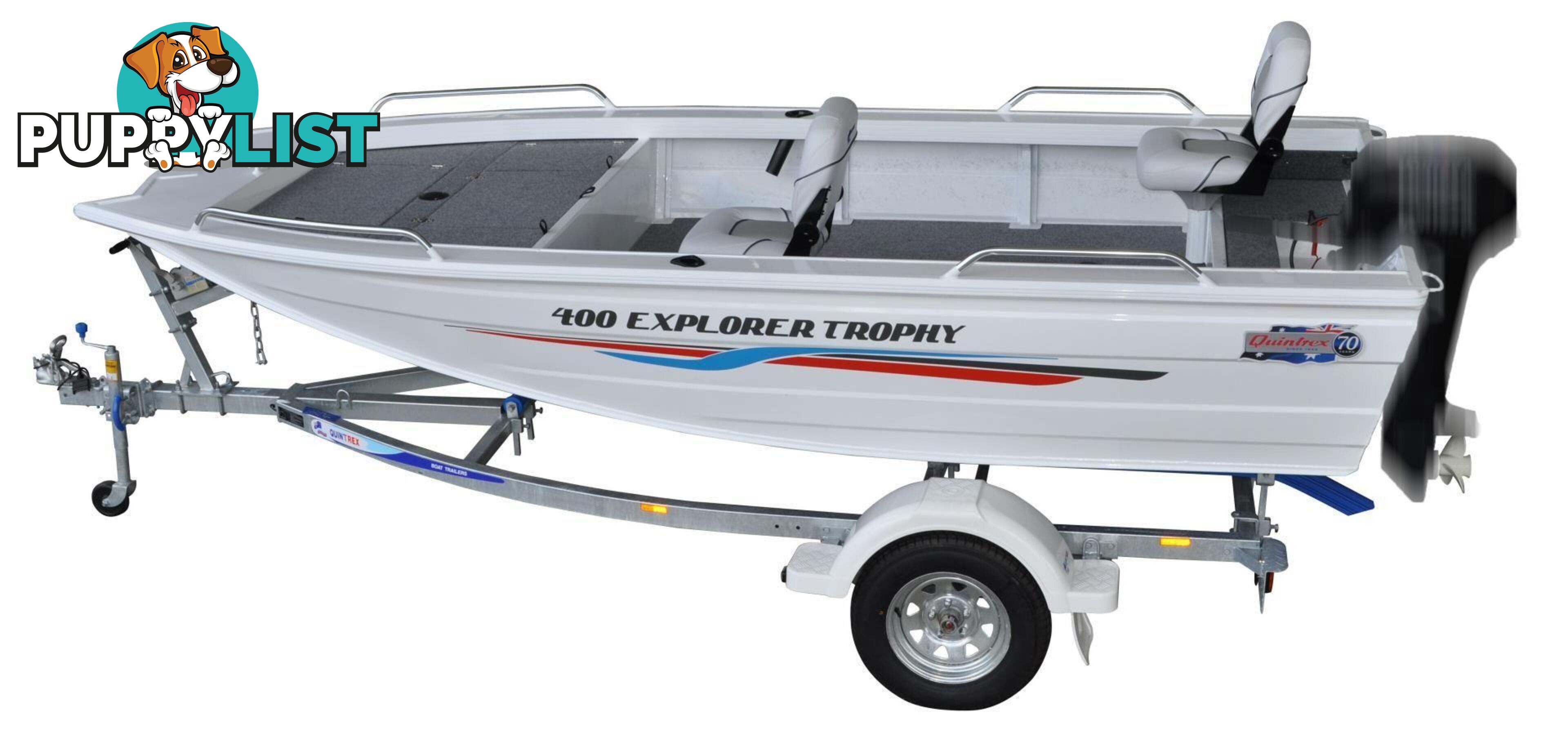 Quintrex F400 Explorer Trophy + Yamaha F40hp 4-Stroke - Pack 2 for sale online prices