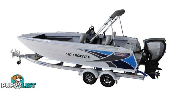 Quintrex 590 Frontier PRO SC + Yamaha F150hp 4-Stroke - PRO Pack for sale online prices