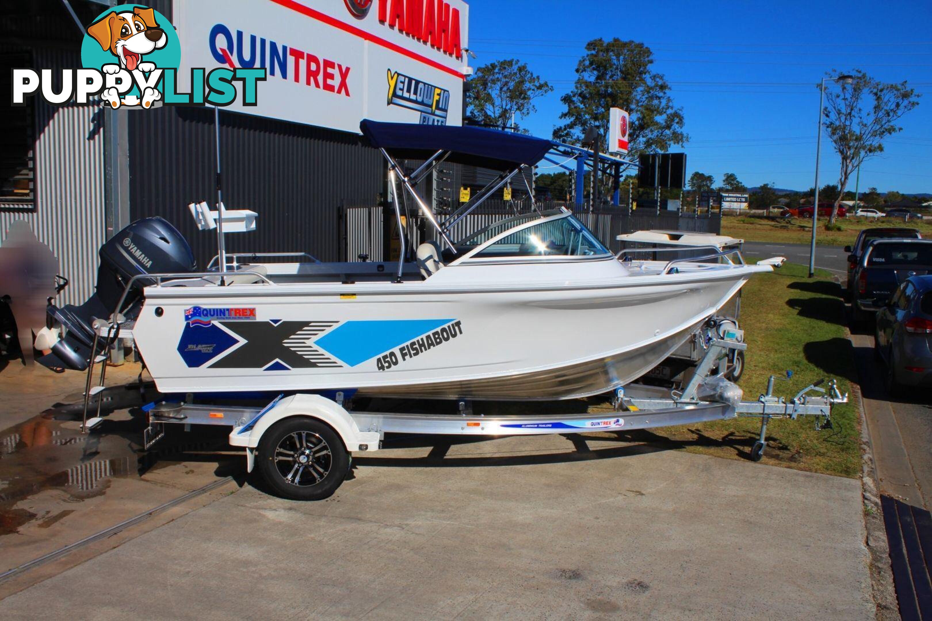 Quintrex 450 Fishabout + Yamaha F60hp 4-Stroke - Pack 1 for sale online prices