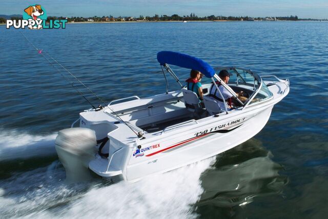 Quintrex 450 Fishabout + Yamaha F60hp 4-Stroke - Pack 1 for sale online prices