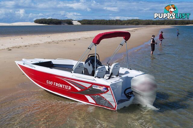 Quintrex 530 Frontier SC + Yamaha F115hp 4-Stroke - Pack 2 for sale online prices