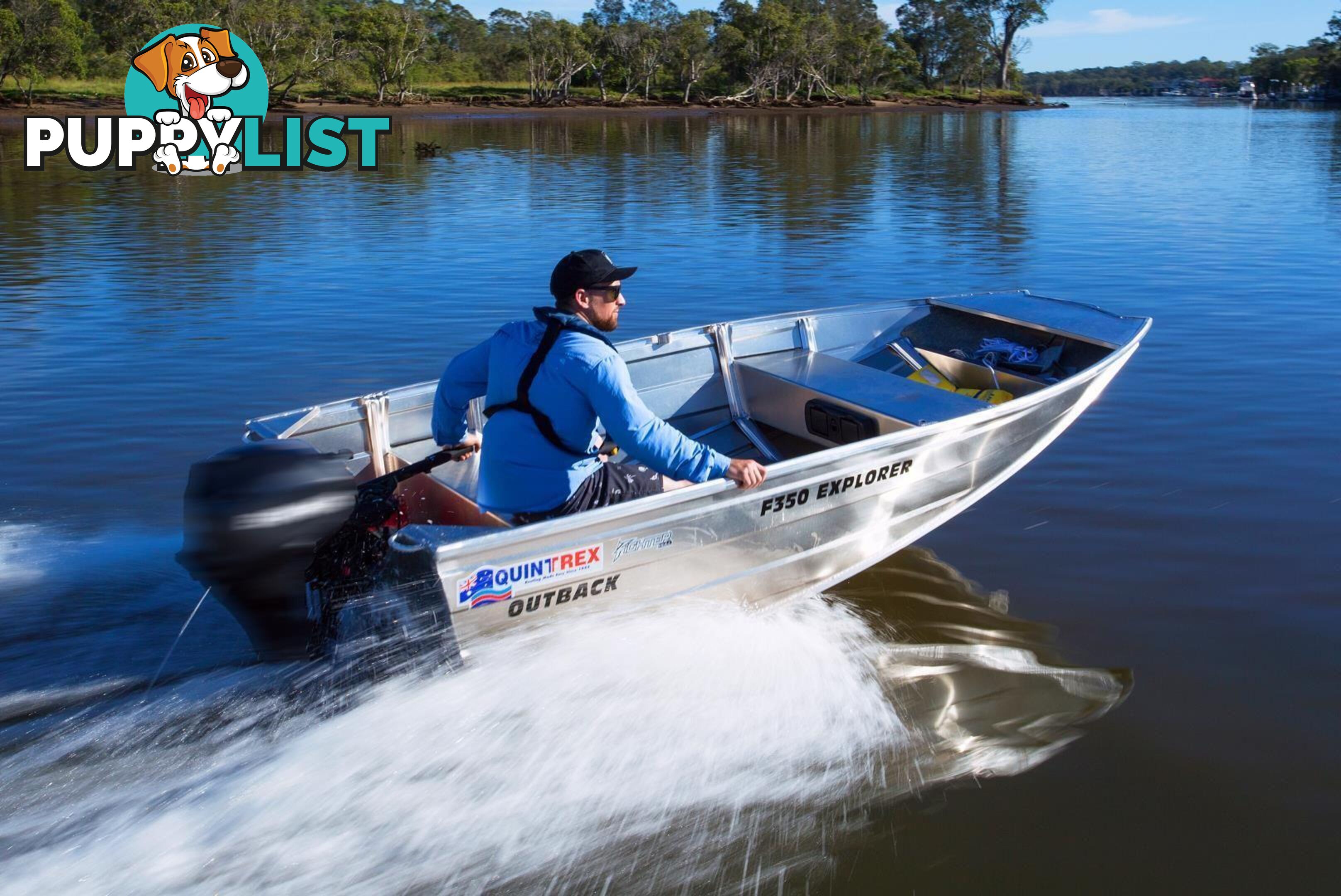 Quintrex F350 Outback Explorer + Yamaha F9.9hp 4-Stroke - Pack 1 for sale online prices