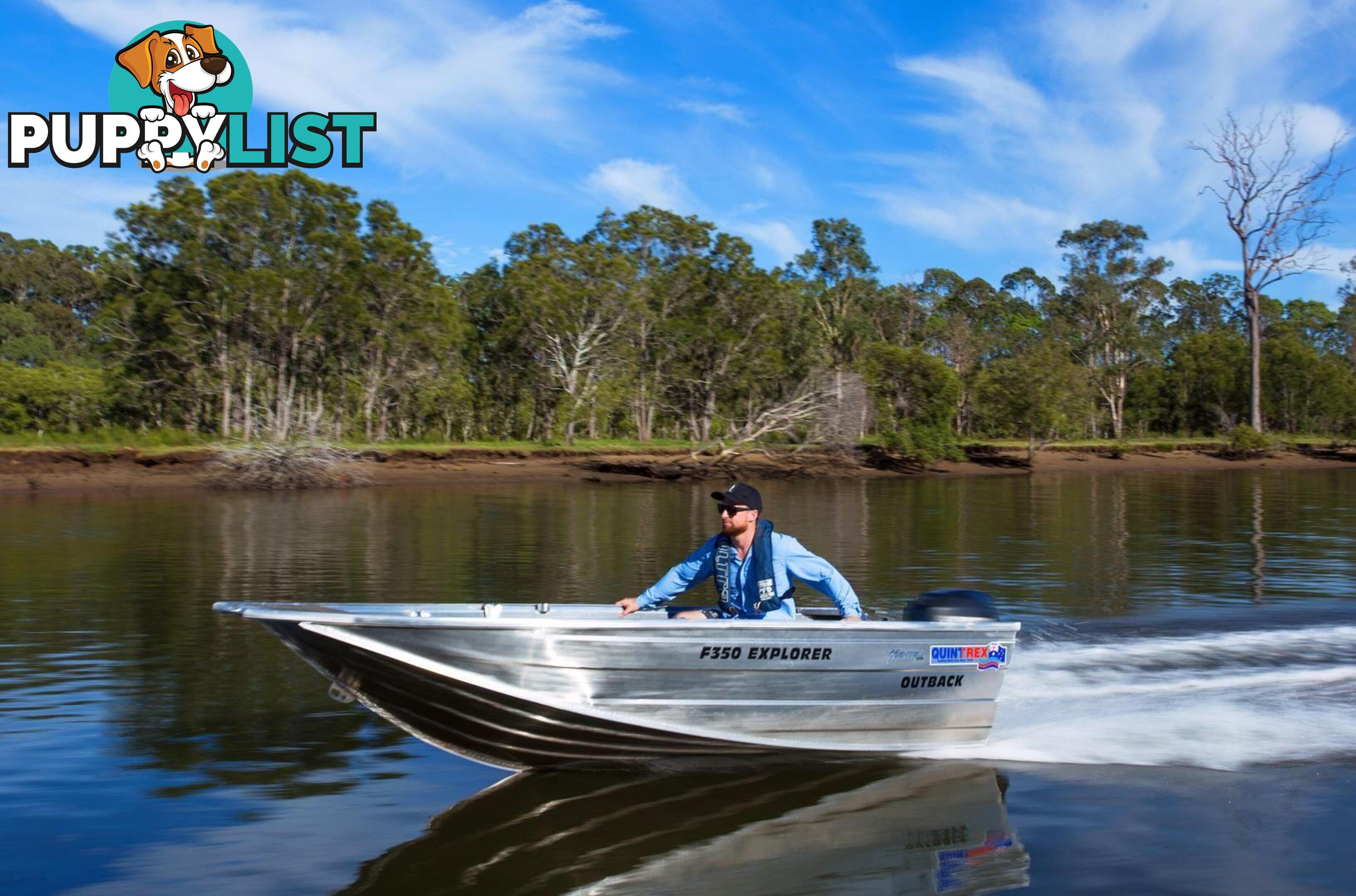 Quintrex F350 Outback Explorer + Yamaha F9.9hp 4-Stroke - Pack 1 for sale online prices