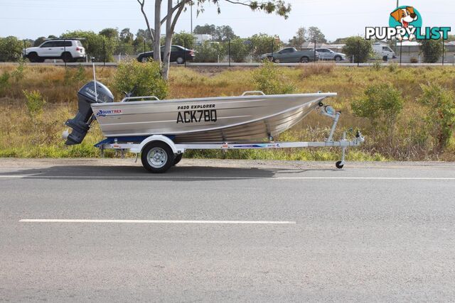 Quitrex F420 Explorer Side Console + Yamaha  F40hp 4-Stroke - Pack 2 for sale online prices