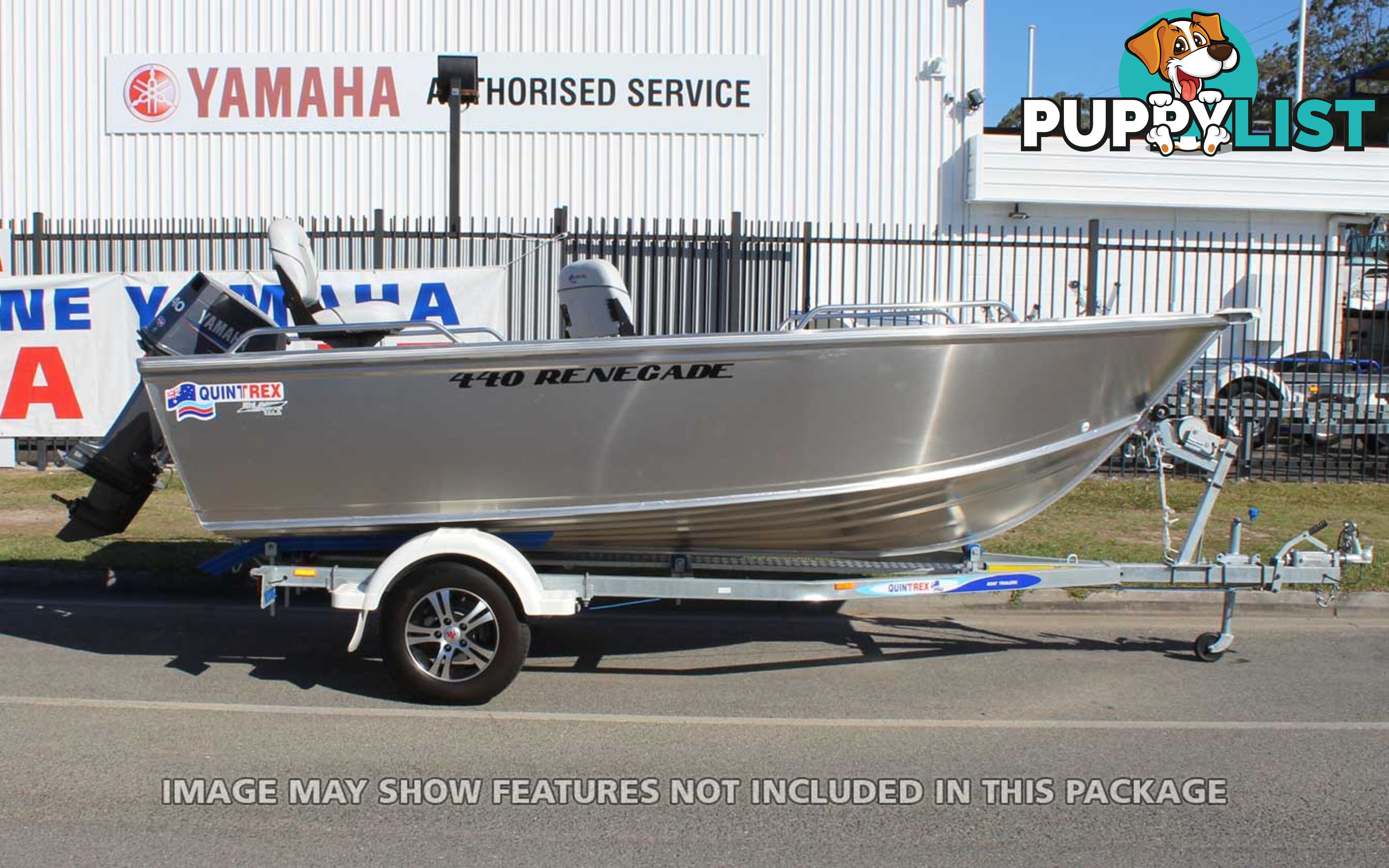 Quintrex 440 Renegade TS(Tiller Steer )+ Yamaha F60hp 4-Stroke - Pack 1 for sale online prices