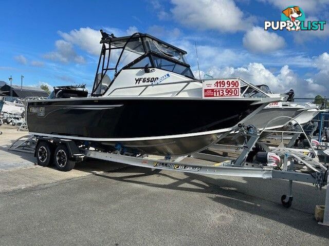 DEMO YELLOWFIN 6500 FOLDING HARDTOP  WITH YAMAHA 200HP FOR SALE