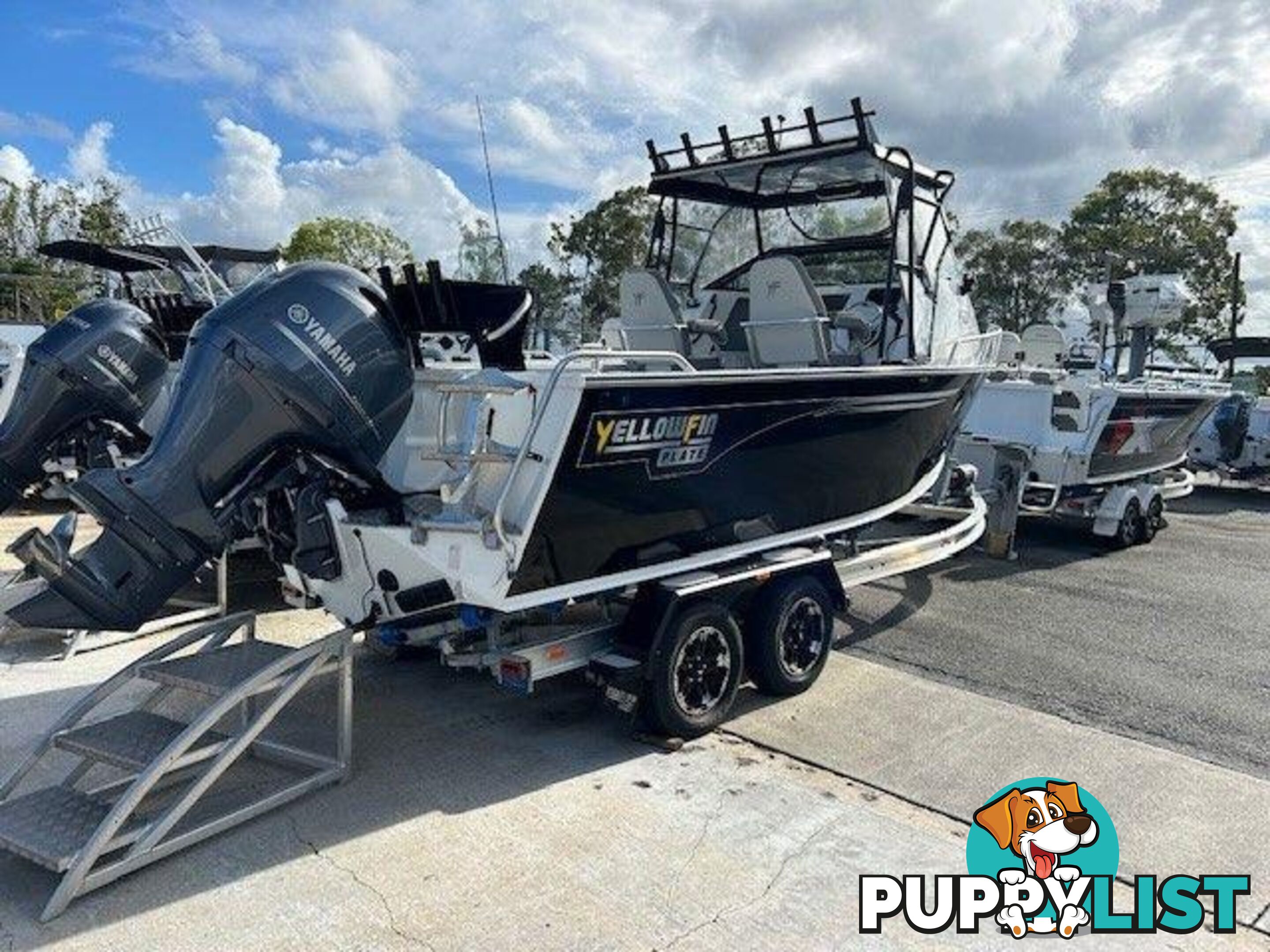 DEMO YELLOWFIN 6500 FOLDING HARDTOP  WITH YAMAHA 200HP FOR SALE