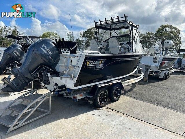 DEMO YELLOWFIN 6500 FOLDING HARDTOP  WITH YAMAHA 200HP FOR SALE