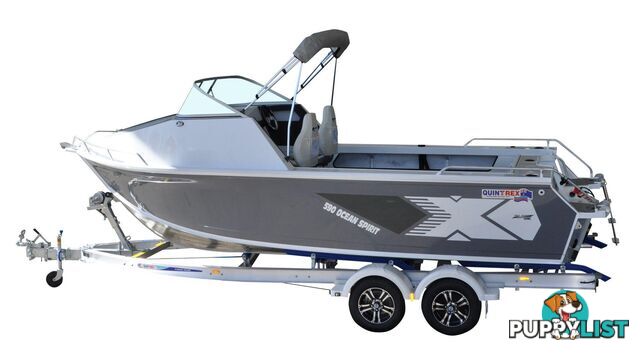 Quintrex 590 Ocean Spirit + Yamaha F130hp 4-Stroke - Pack 2 for sale online prices