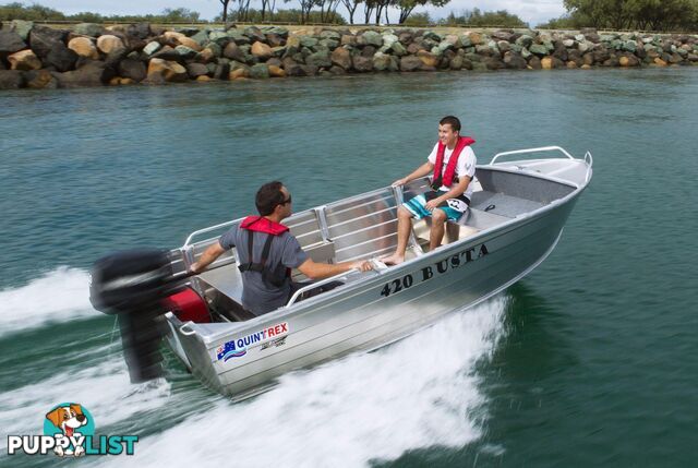 QUINTREX 420 BUSTA WITH YAMAHA 40HP FOURSTROKE FOR SALE