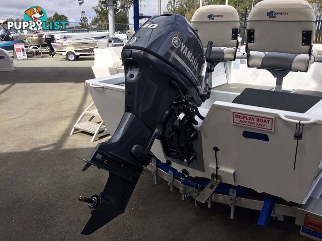 QUINTREX 420 BUSTA WITH YAMAHA 40HP FOURSTROKE FOR SALE