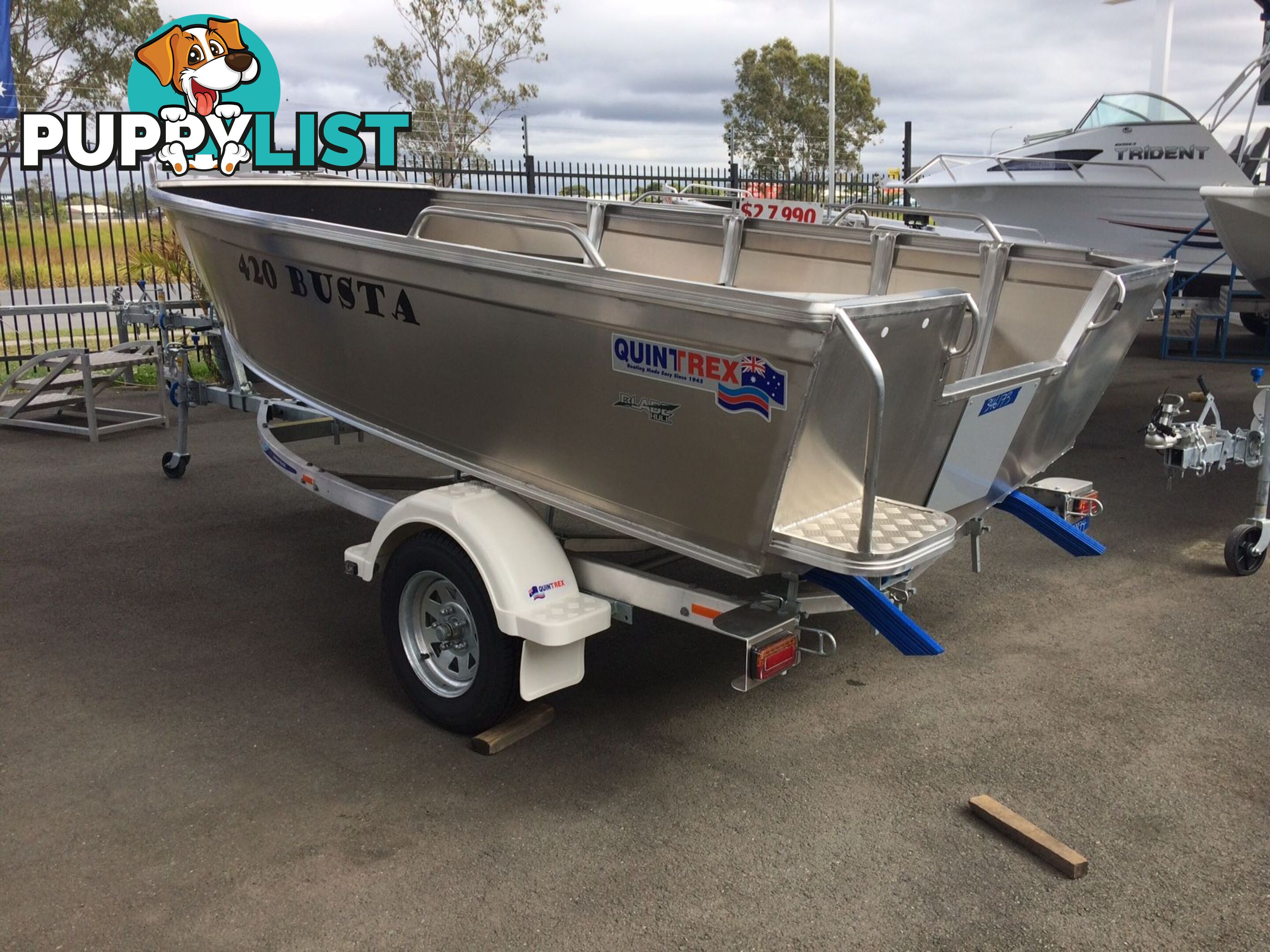 QUINTREX 420 BUSTA WITH YAMAHA 40HP FOURSTROKE FOR SALE