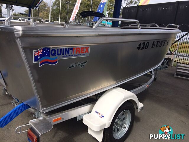 QUINTREX 420 BUSTA WITH YAMAHA 40HP FOURSTROKE FOR SALE