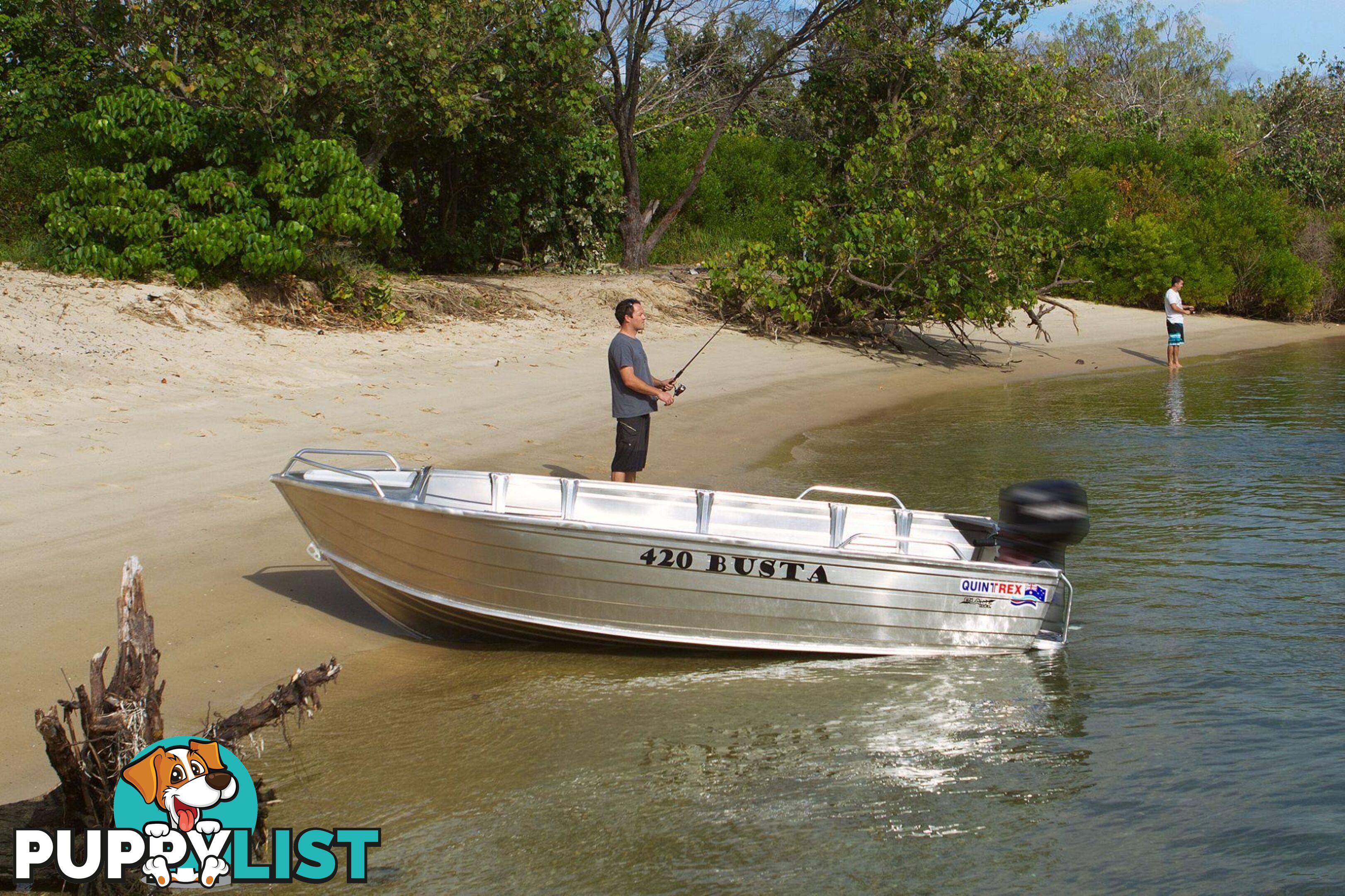 QUINTREX 420 BUSTA WITH YAMAHA 40HP FOURSTROKE FOR SALE