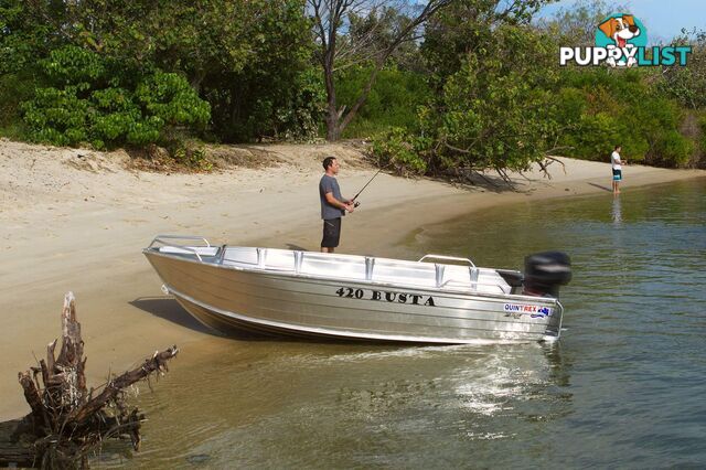 QUINTREX 420 BUSTA WITH YAMAHA 40HP FOURSTROKE FOR SALE