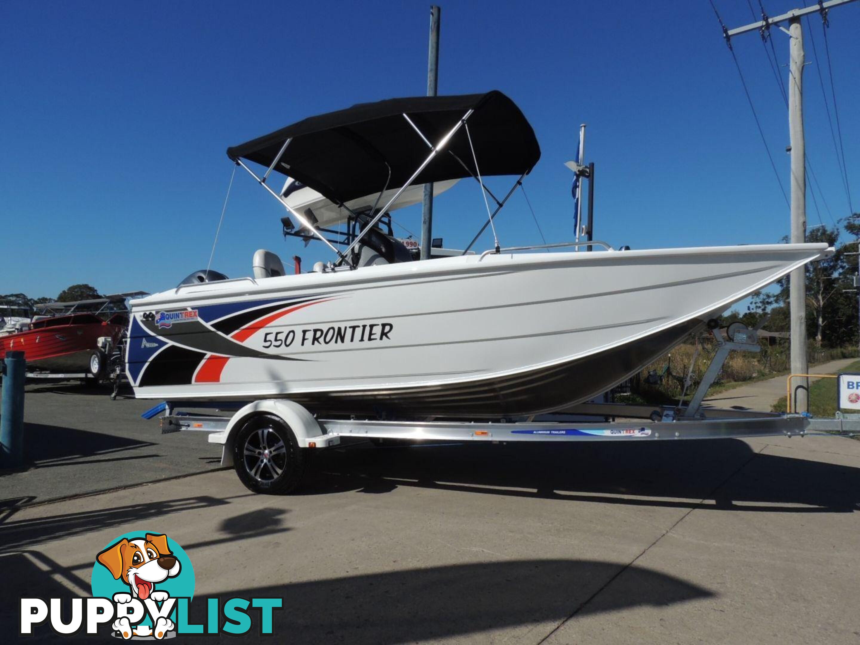 Quintrex 550 Frontier + Yamaha F115hp 4-Stroke - Pack 2 for sale online prices