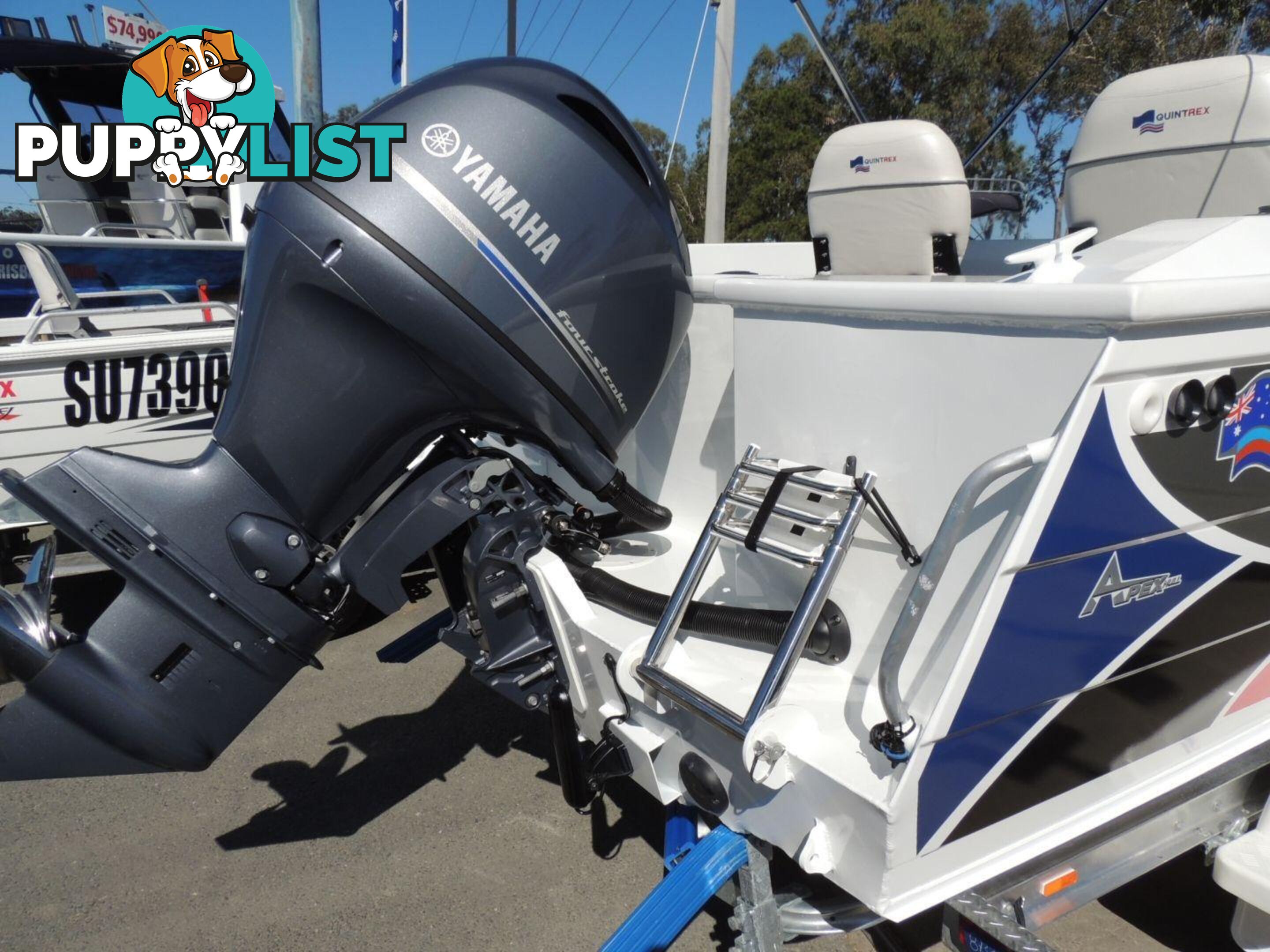 Quintrex 550 Frontier + Yamaha F115hp 4-Stroke - Pack 2 for sale online prices