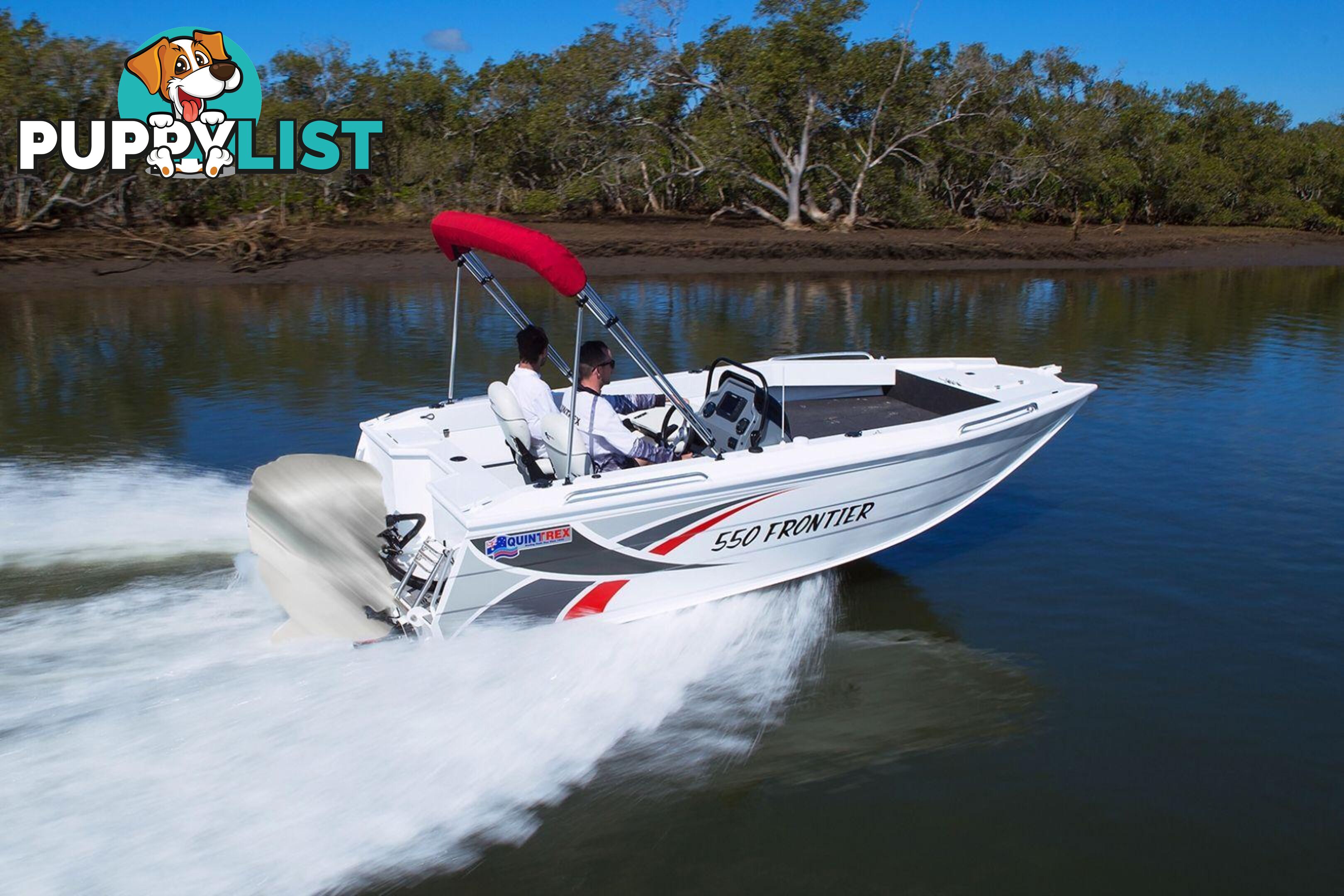 Quintrex 550 Frontier + Yamaha F115hp 4-Stroke - Pack 2 for sale online prices