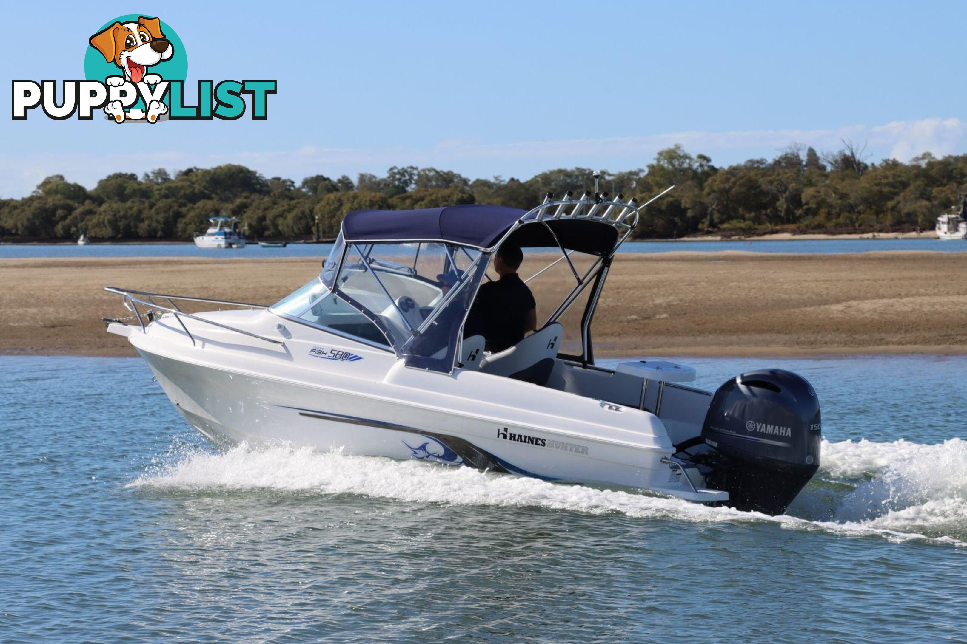 Haines Hunter 580 Sport Fish + Yamaha F150hp 4-Stroke - Pack 2 for sale online prices