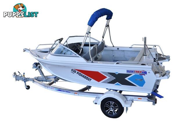 Quintrex 430 Fishabout PRO + Yamaha F60hp 4-Stroke - PRO Pack for sale online prices