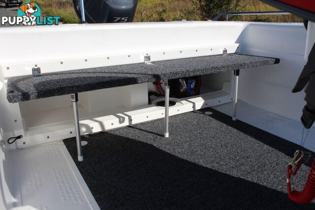 Polycraft 480 Brumby Rear Centre Console + Yamaha F75hp 4-Stroke - Pack 2 for sale online prices