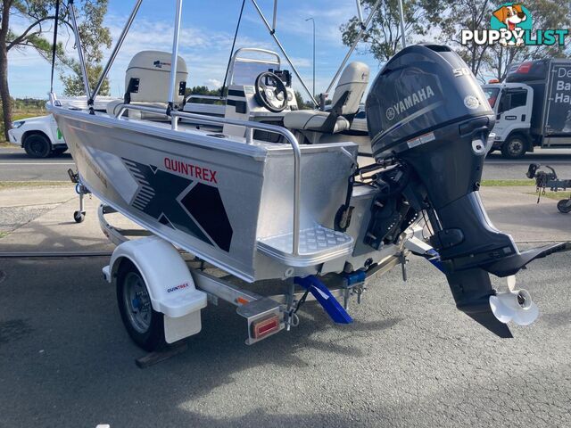 QUINTREX 420 RENEGADE SIDE CONSOLE WITH 50HP YAMAHA FOURSTROKE FOR SALE