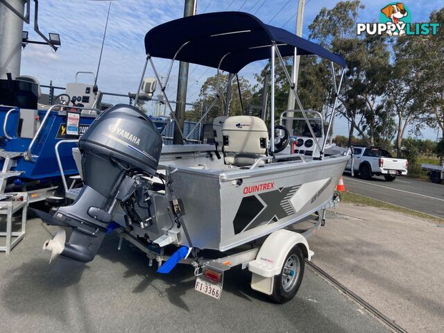 QUINTREX 420 RENEGADE SIDE CONSOLE WITH 50HP YAMAHA FOURSTROKE FOR SALE