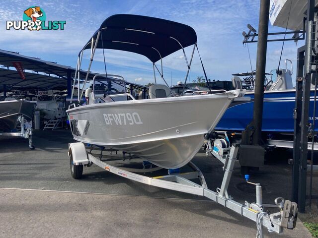 QUINTREX 420 RENEGADE SIDE CONSOLE WITH 50HP YAMAHA FOURSTROKE FOR SALE