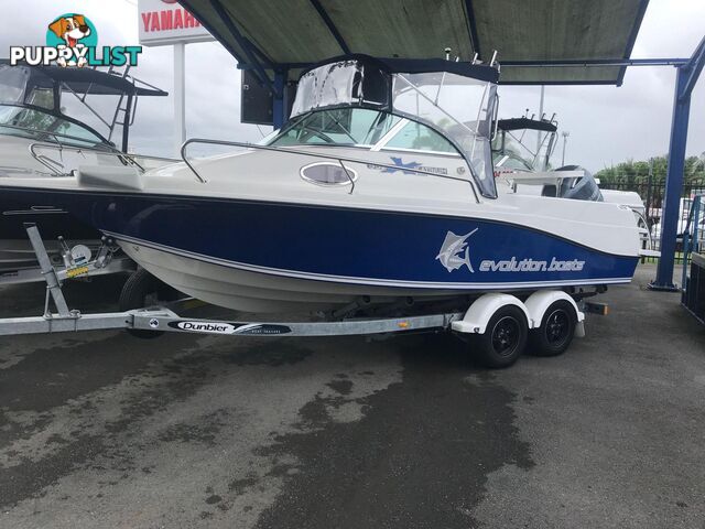 NEW 2024 EVOLUTION 552 PLATINUM FITTED WITH A YAMAHA F130 FOURSTROKE