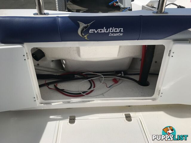 NEW 2024 EVOLUTION 552 PLATINUM FITTED WITH A YAMAHA F130 FOURSTROKE