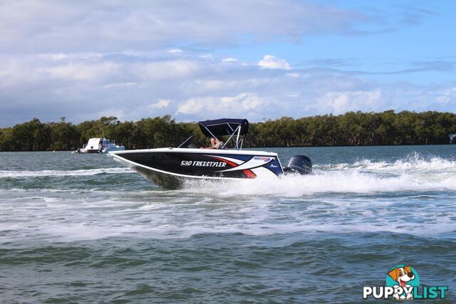 Quintrex 530 Freestyler + Yamaha F115hp 4-Stroke - Pack 1 for sale online prices