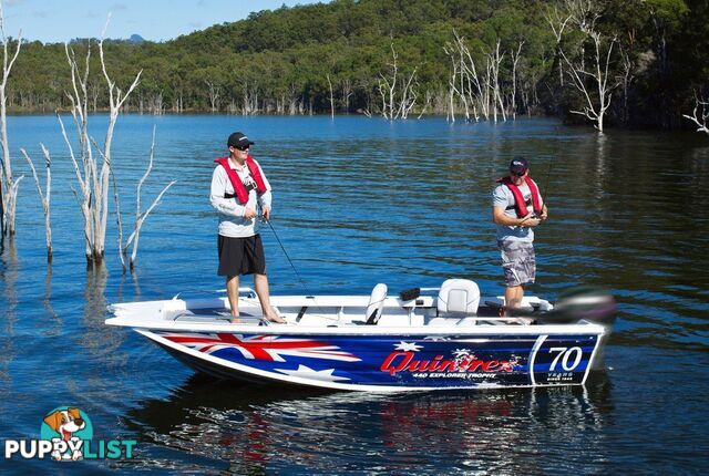 Quintrex F440 Explorer Trophy Side Console + Yamaha F60hp 4-Stroke - Pack 3(SC) for sale online prices