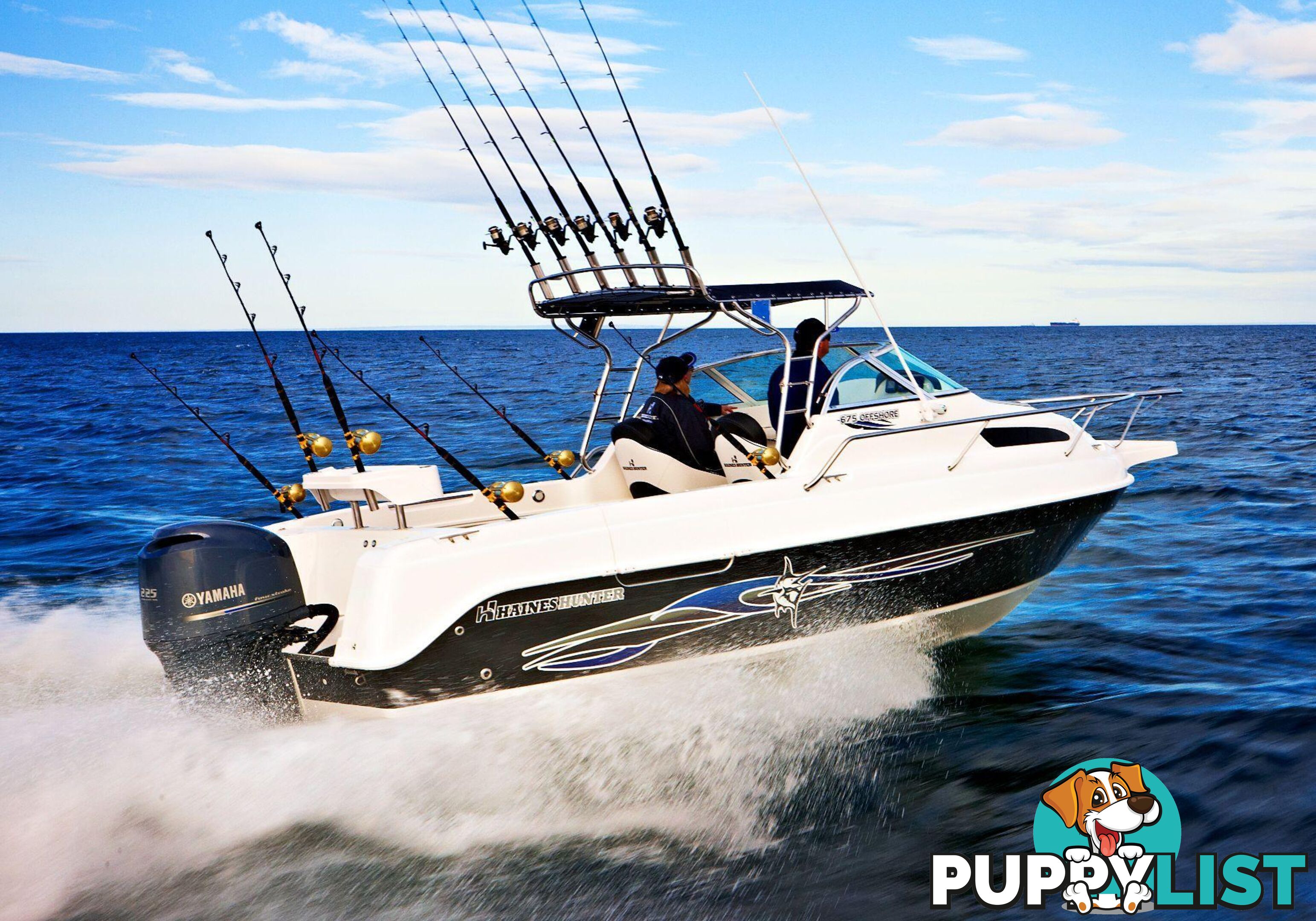 Haines Hunter 675 Offshore + Yamaha F200hp 4-Stroke - Pack 1 for sale online prices
