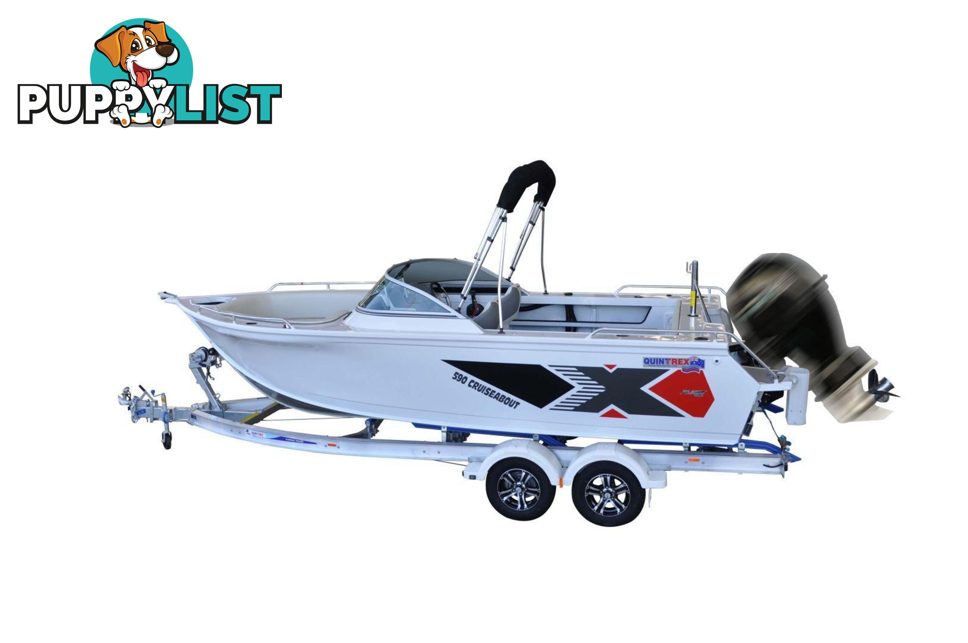 Quintrex 590 Cruiseabout + Yamaha F150hp 4-Stroke - Pack 1 for sale online prices