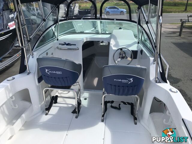 NEW 2024 EVOLUTION 552 GOLD CUDDY WITH YAMAHA 150HP FOURSTROKE FOR SALE