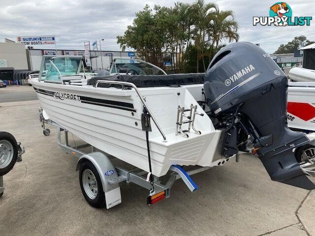 Polycraft 530 Warrior Frontrunner + Yamaha F130hp 4-Stroke - Pack 3 for sale online prices