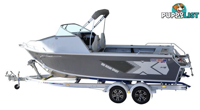 Quintrex 590 Ocean Spirit + Yamaha F130hp 4-Stroke - Pack 2 for sale online prices