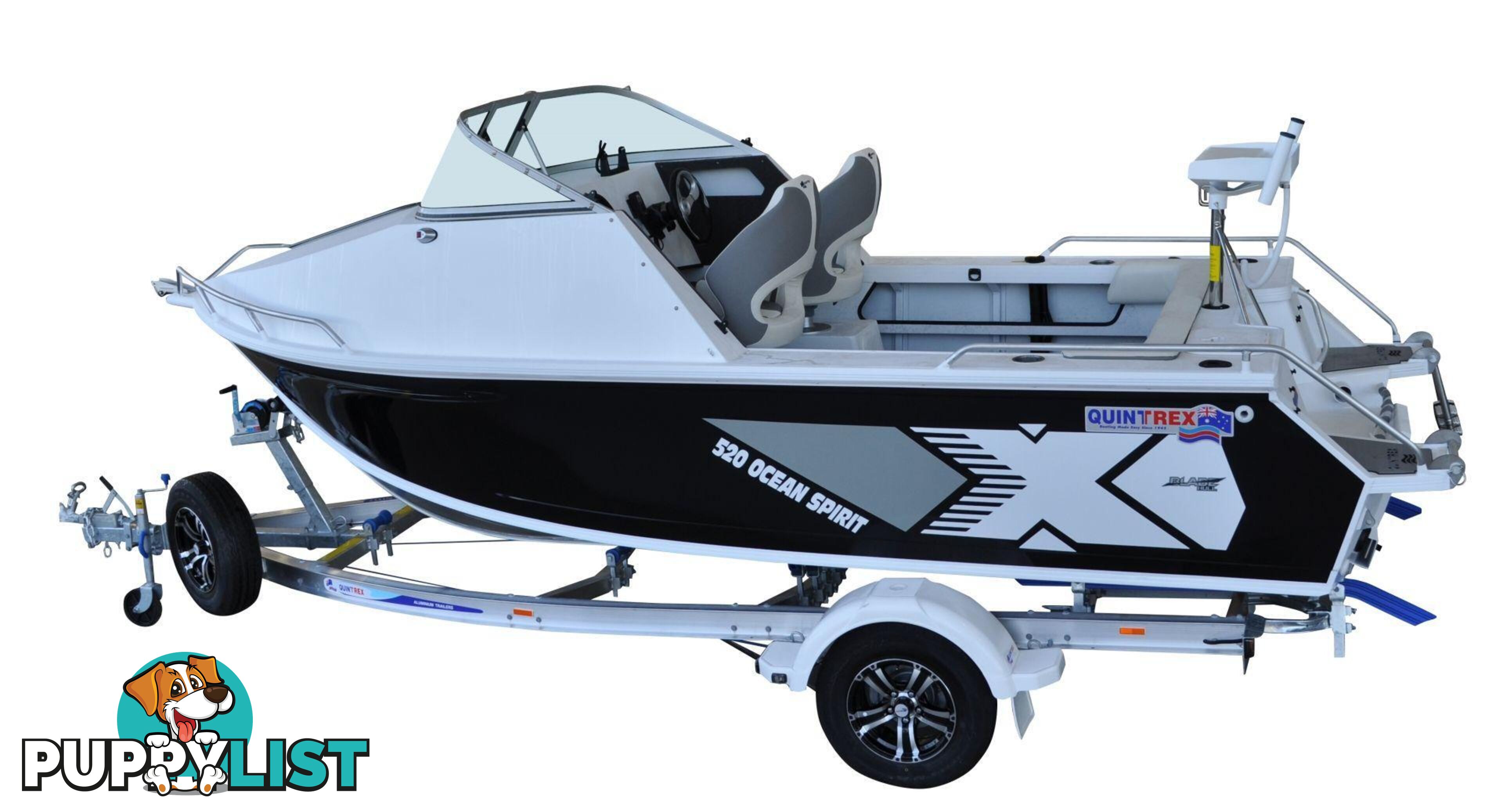 NEW QUINTREX 520 OCEAN SPIRIT FISHERMAN FOR SALE