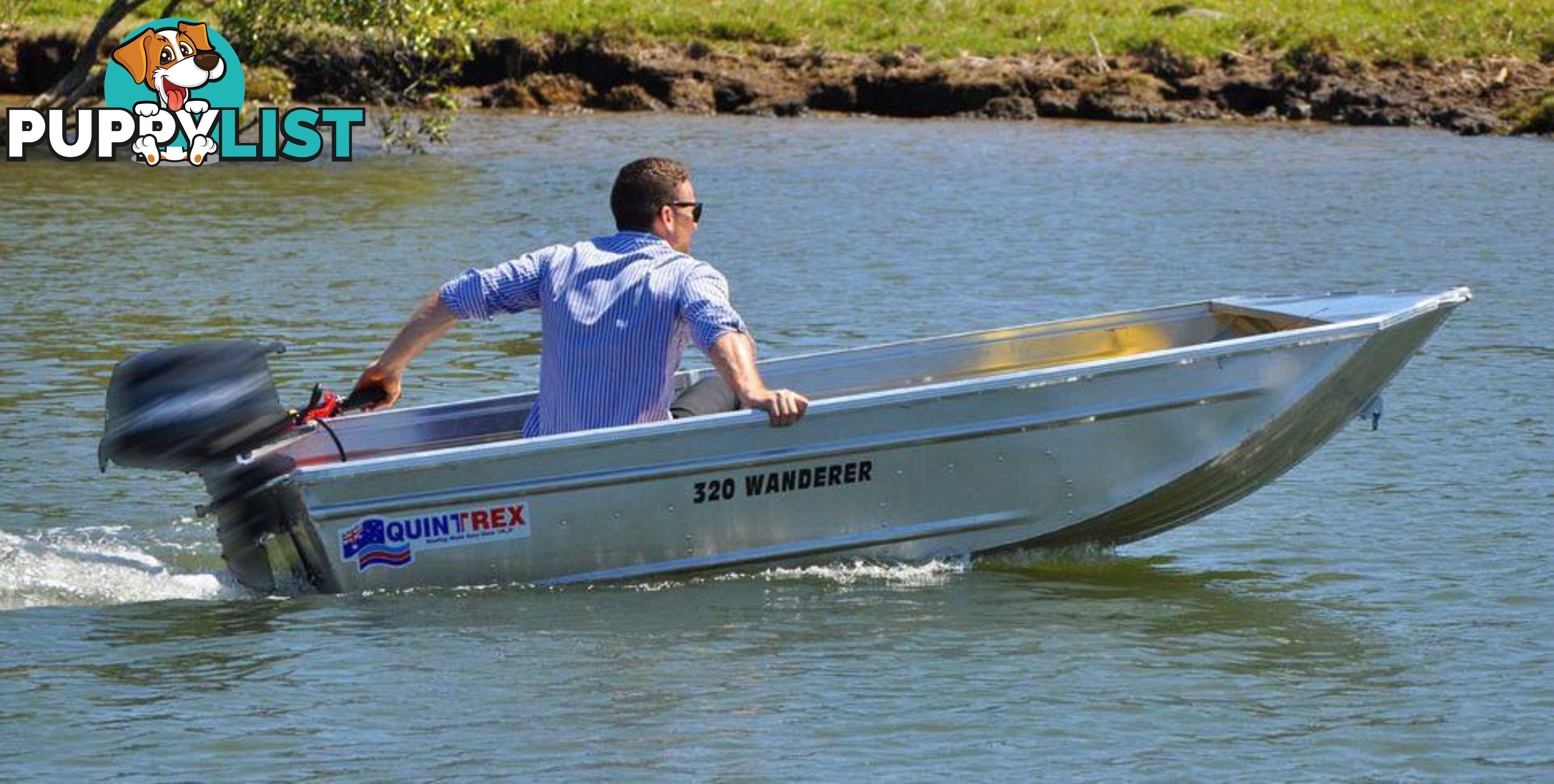 Quintrex 320 Wanderer + Yamaha F6hp 4-Stroke - HULL + MOTOR for sale online prices