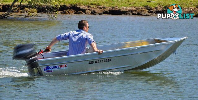 Quintrex 320 Wanderer + Yamaha F6hp 4-Stroke - HULL + MOTOR for sale online prices