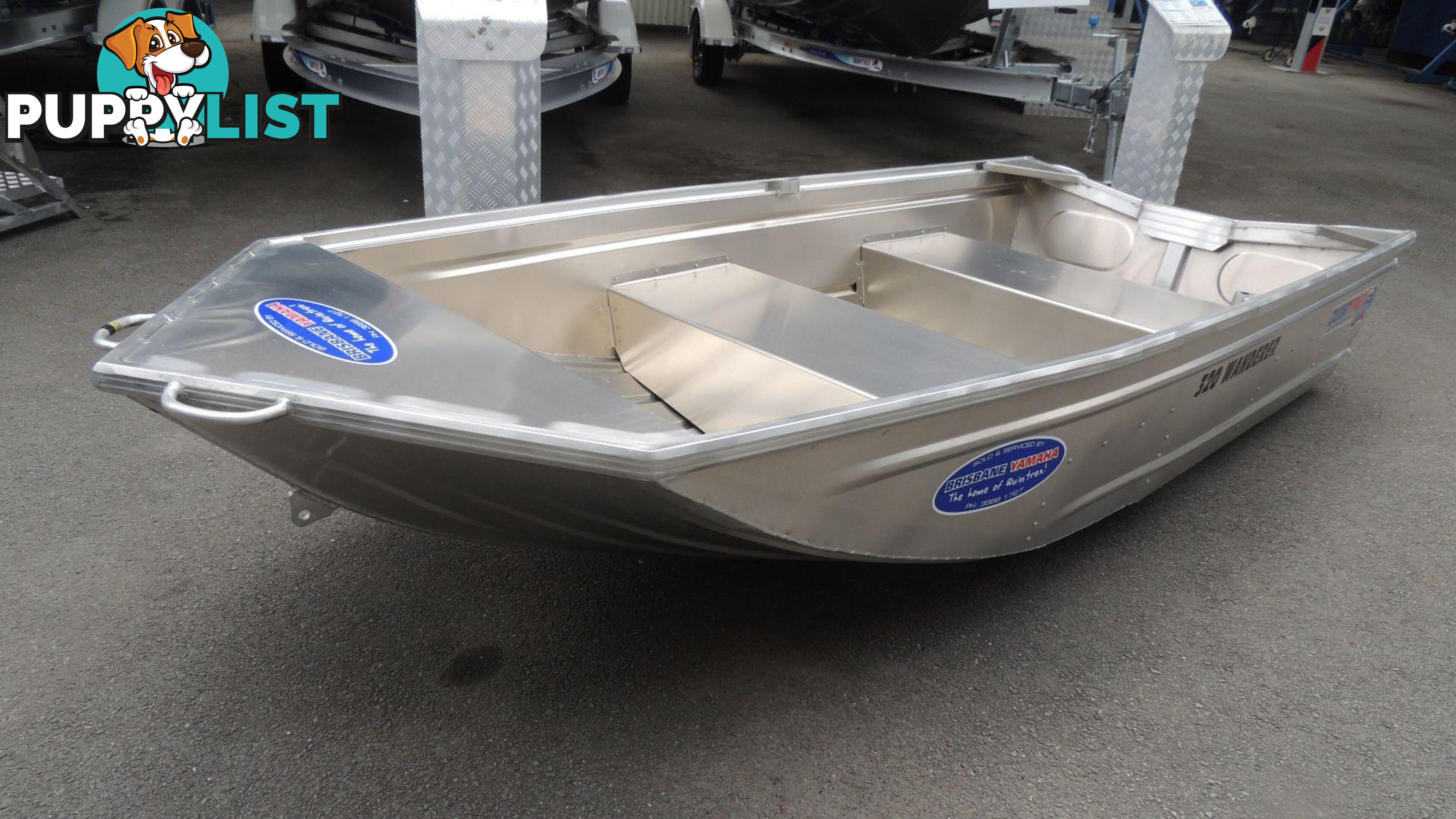 Quintrex 320 Wanderer + Yamaha F6hp 4-Stroke - HULL + MOTOR for sale online prices