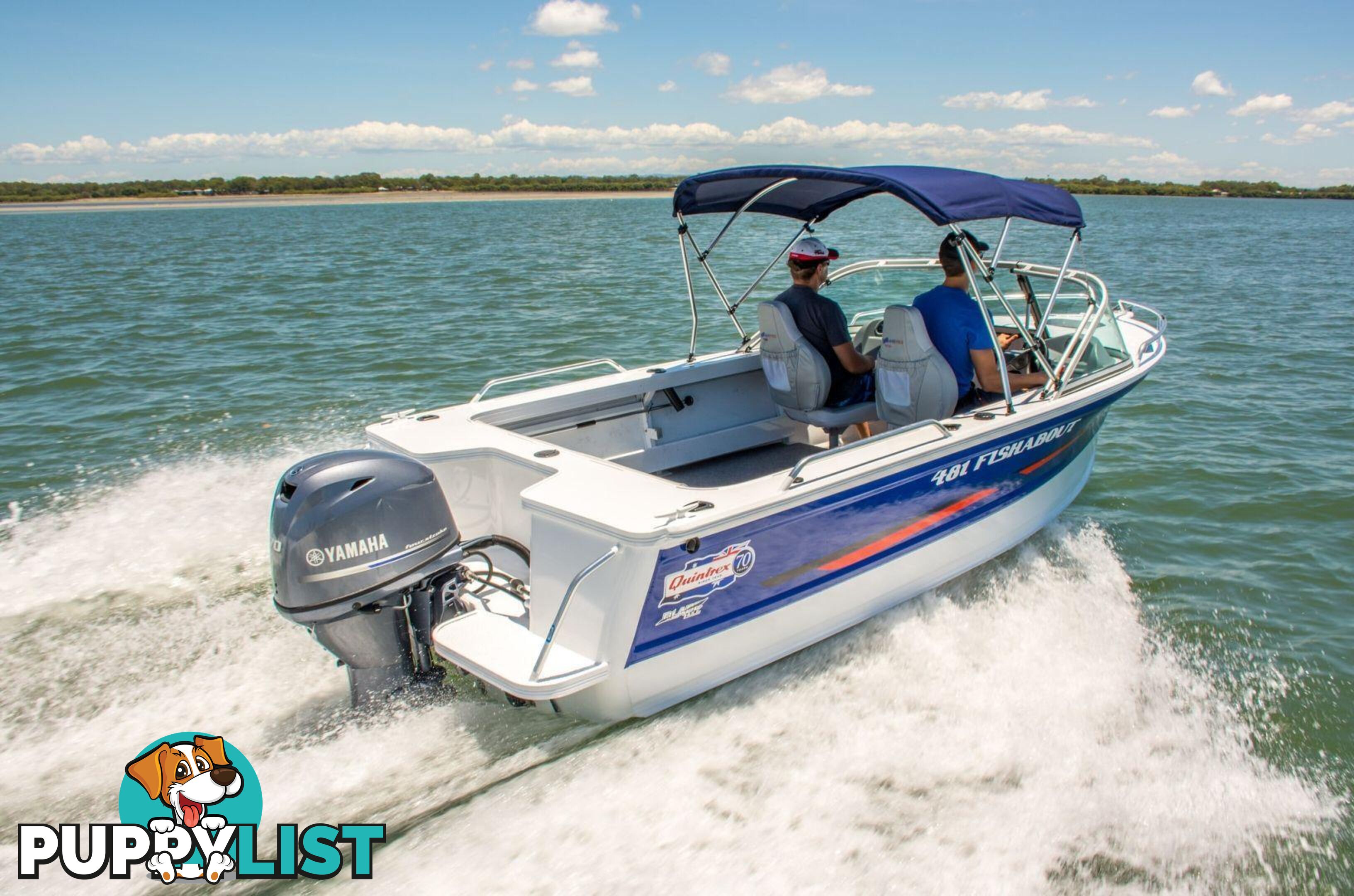 Quintrex 481 Fishabout + Yamaha F75hp 4-Stroke - Pack 3 for sale online prices