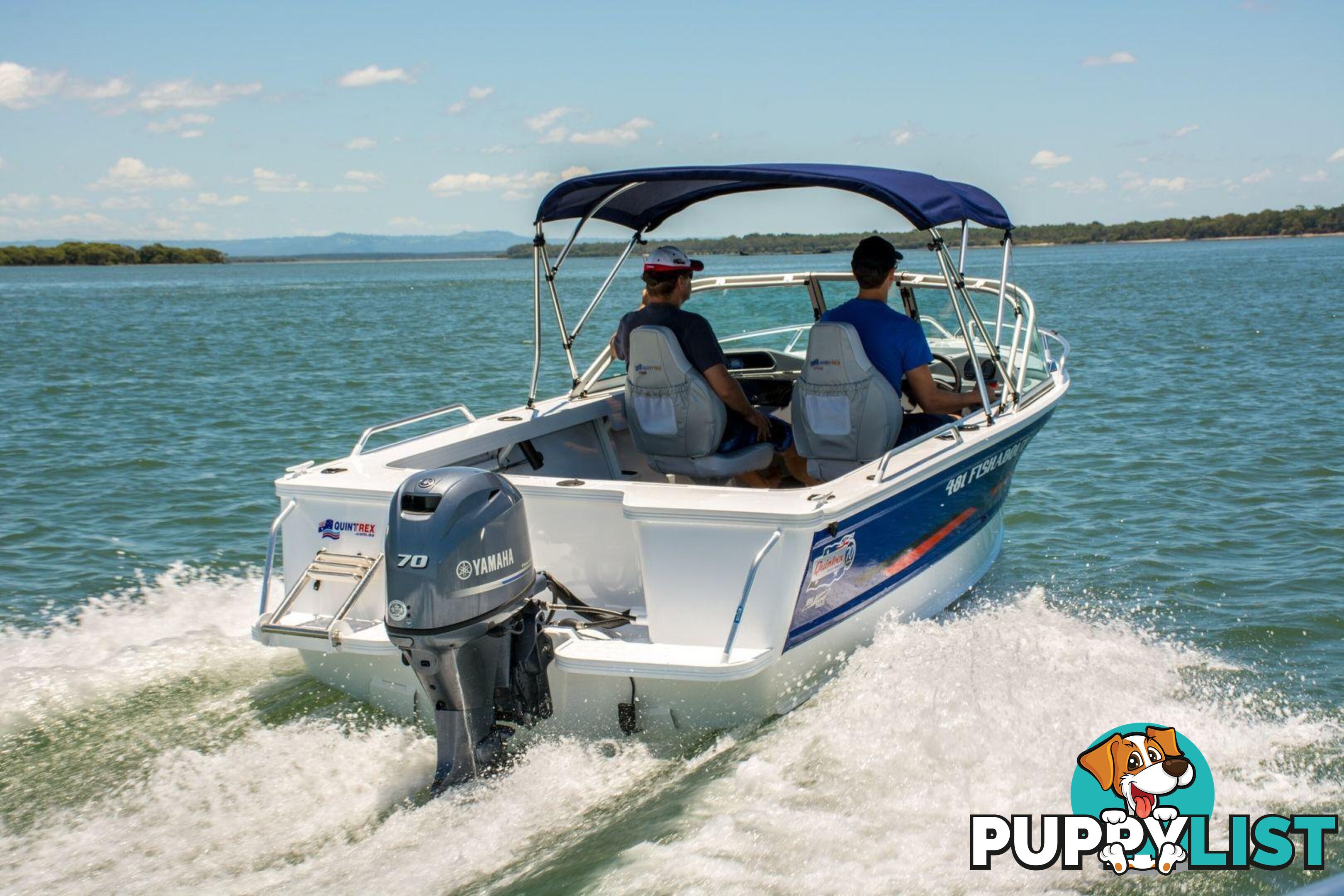 Quintrex 481 Fishabout + Yamaha F75hp 4-Stroke - Pack 3 for sale online prices